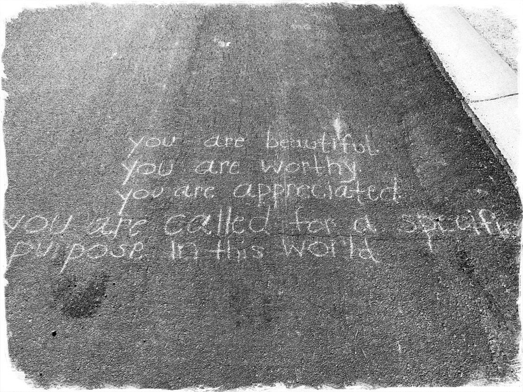 You are beautiful. You are worthy. You are appreciated. You are called for a specific purpose in this world. Encouraging photo © 2018 ericarobbin.com | All rights reserved.